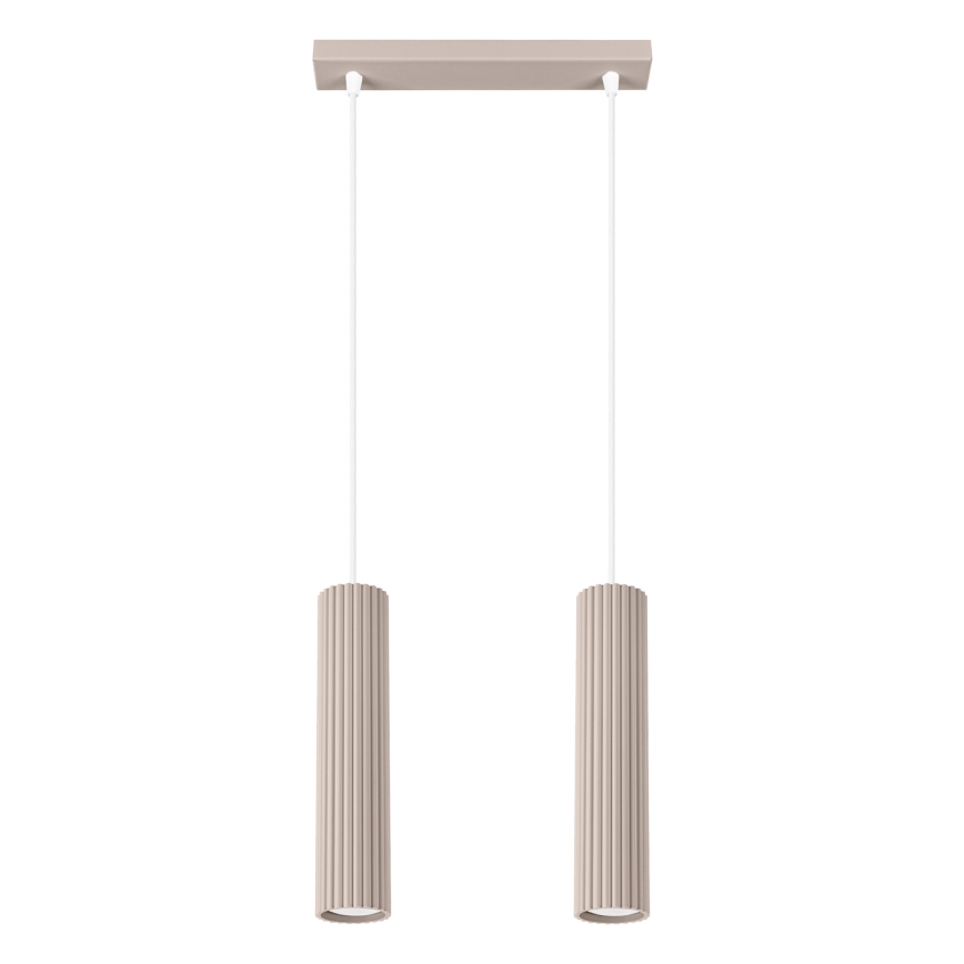 Brilagi - Lühter CRESTO 2xGU10/10W/230V taupe
