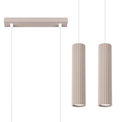 Brilagi - Lühter CRESTO 2xGU10/10W/230V taupe