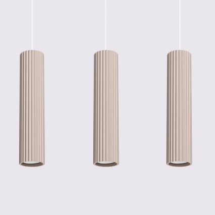 Brilagi - Lühter CRESTO 3xGU10/10W/230V taupe
