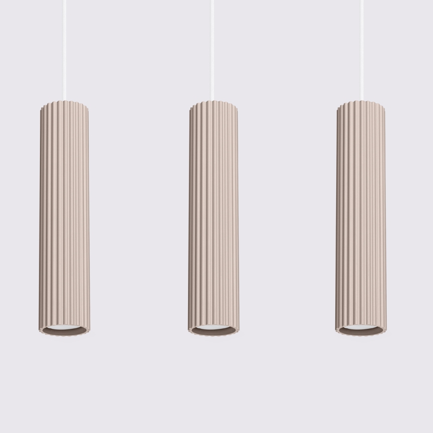 Brilagi - Lühter CRESTO 3xGU10/10W/230V taupe