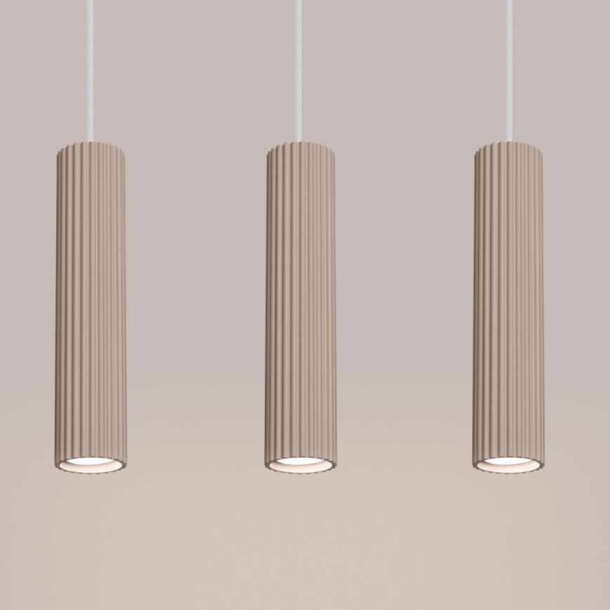 Brilagi - Lühter CRESTO 3xGU10/10W/230V taupe