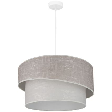 Brilagi - Lühter DOVER SHINE 1xE27/15W/230V d. 50 cm hall/kreemikas