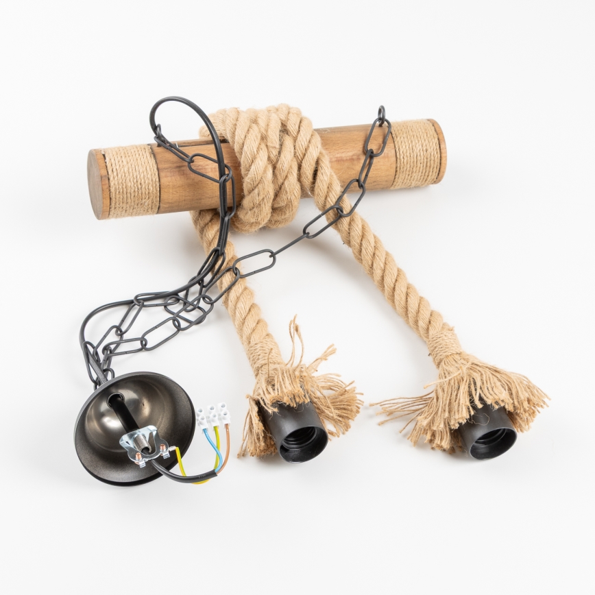 Brilagi - Lühter KOS 2xE27/60W/230V pöök