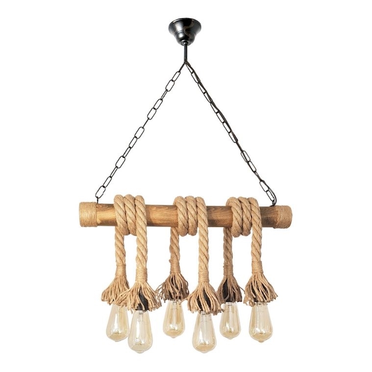 Brilagi - Lühter KOS 6xE27/60W/230V pöök