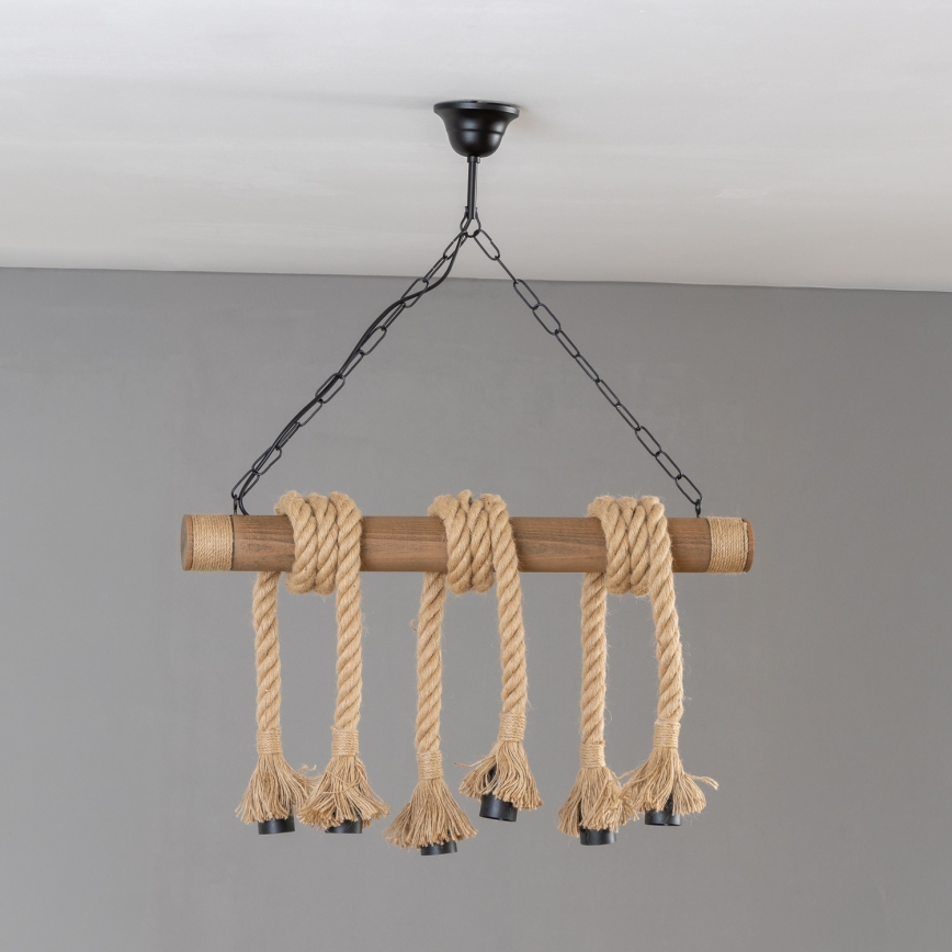 Brilagi - Lühter KOS 6xE27/60W/230V pöök
