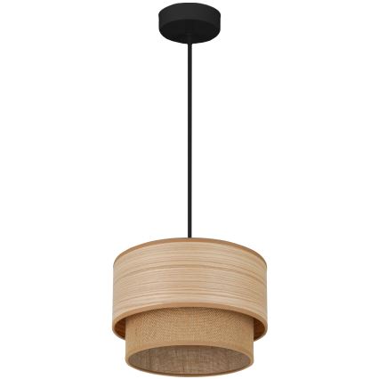Brilagi - Lühter MONTANA BOHO 1xE27/15W/230V d. 25 cm pruun/must