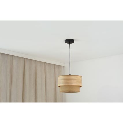 Brilagi - Lühter MONTANA BOHO 1xE27/15W/230V d. 25 cm pruun/must