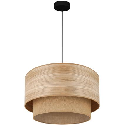 Brilagi - Lühter MONTANA BOHO 1xE27/15W/230V d. 45 cm pruun/must