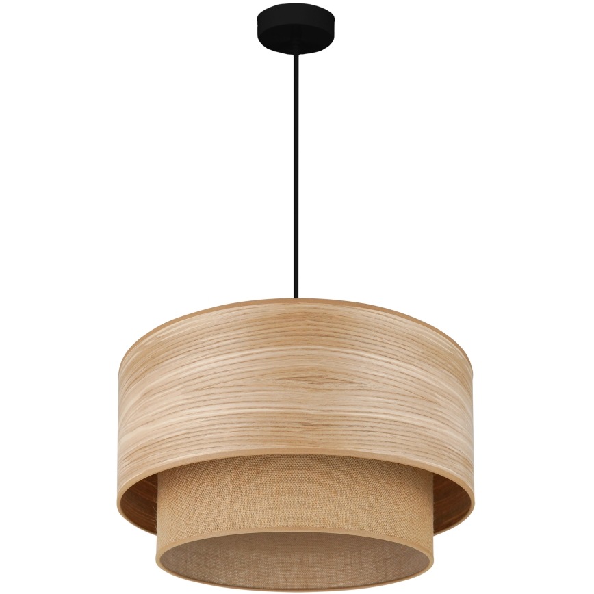 Brilagi - Lühter MONTANA BOHO 1xE27/15W/230V d. 45 cm pruun/must