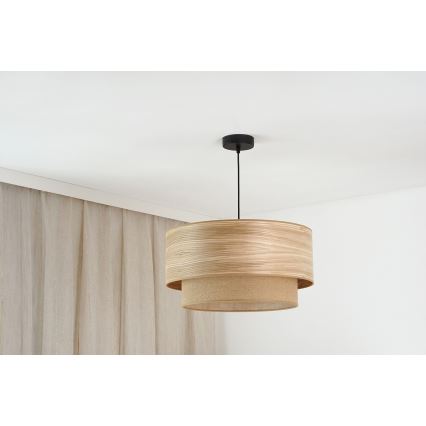 Brilagi - Lühter MONTANA BOHO 1xE27/15W/230V d. 45 cm pruun/must