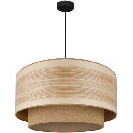 Brilagi - Lühter MONTANA BOHO 1xE27/15W/230V d. 60 cm pruun/must