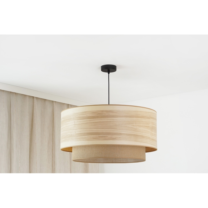 Brilagi - Lühter MONTANA BOHO 1xE27/15W/230V d. 60 cm pruun/must