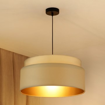Brilagi - Lühter OREGON VEGE 1xE27/15W/230V d. 45 cm beež
