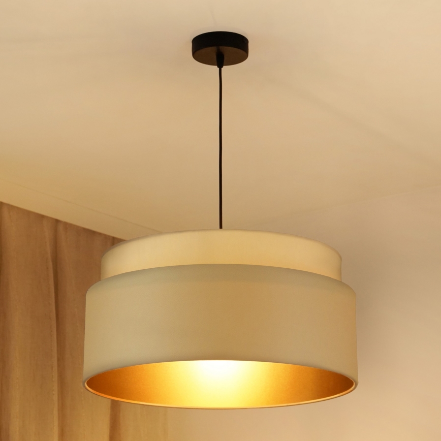Brilagi - Lühter OREGON VEGE 1xE27/15W/230V d. 45 cm beež