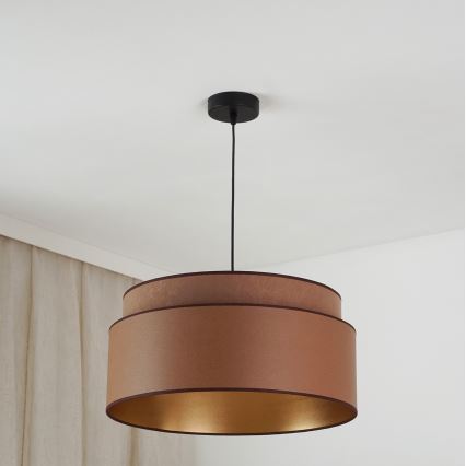 Brilagi - Lühter OREGON VEGE 1xE27/15W/230V d. 45 cm pruun