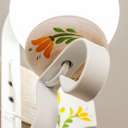 Brilagi - Lühter QUEEN 2xE14/40W/230V pöök/kreemikas