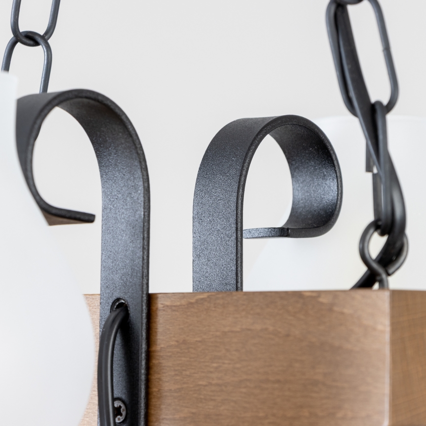 Brilagi - Lühter QUEEN 2xE14/40W/230V pöök/pähkel