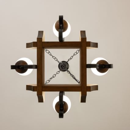 Brilagi - Lühter QUEEN 4xE14/40W/230V pöök