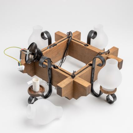 Brilagi - Lühter QUEEN 4xE14/40W/230V pöök