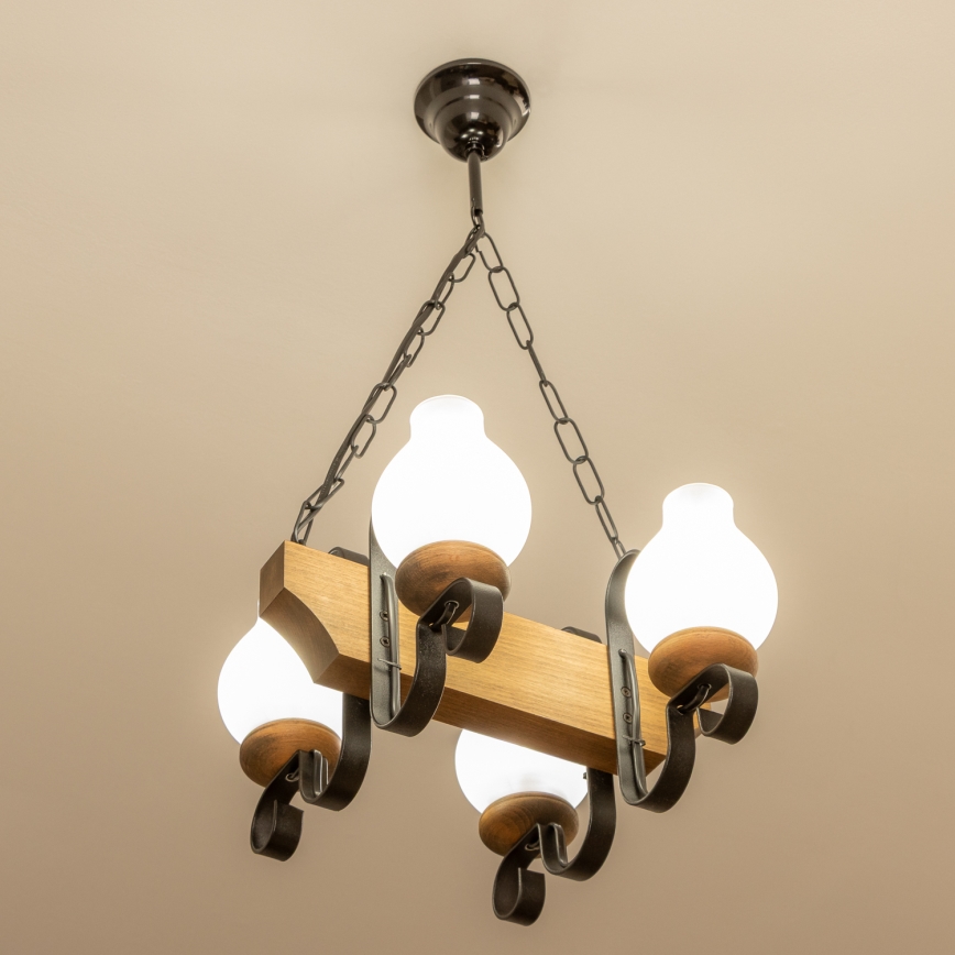 Brilagi - Lühter QUEEN 4xE14/40W/230V pöök