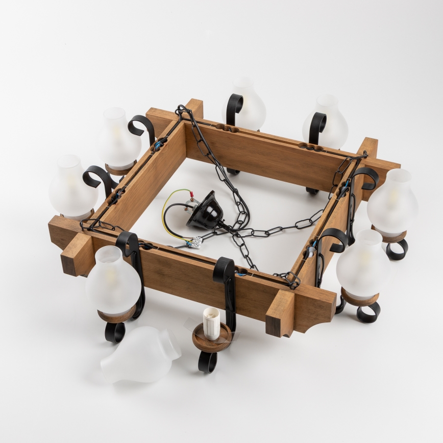 Brilagi - Lühter QUEEN 8xE14/40W/230V pöök