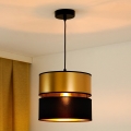 BRILAGI - Lühter ROYAL 1xE27/15W/230V d. 25 cm must/kuldne