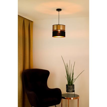 Brilagi - Lühter ROYAL 1xE27/15W/230V d. 25 cm must/kuldne