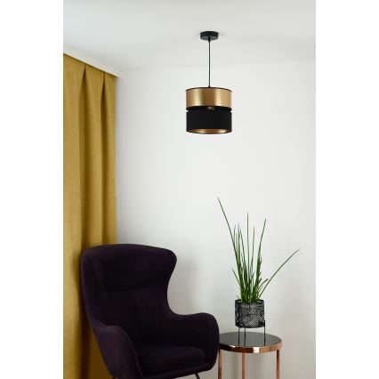 Brilagi - Lühter ROYAL 1xE27/15W/230V d. 25 cm must/kuldne