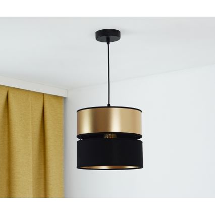 Brilagi - Lühter ROYAL 1xE27/15W/230V d. 25 cm must/kuldne