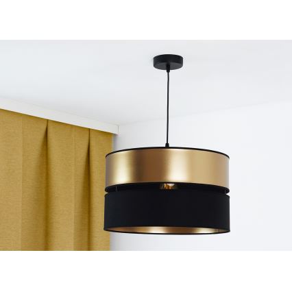 Brilagi - Lühter ROYAL 1xE27/15W/230V d. 40 cm must/kuldne