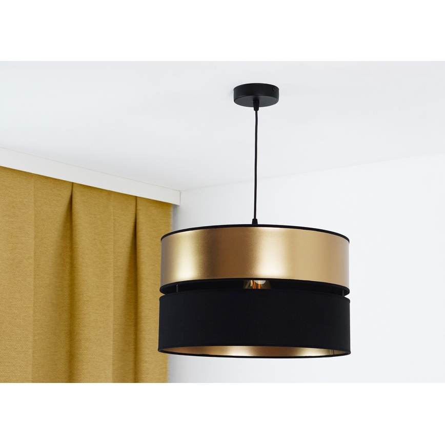 Brilagi - Lühter ROYAL 1xE27/15W/230V d. 40 cm must/kuldne
