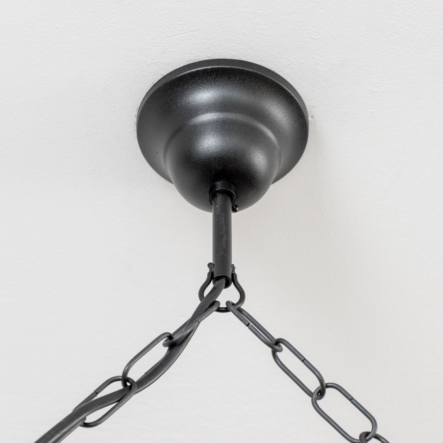 Brilagi - Lühter RUSTIC 6xE14/40W/230V pöök/pähkel