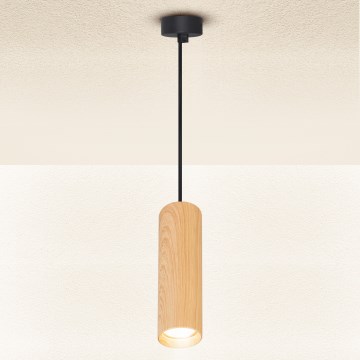 Brilagi - Lühter SELE 1xGU10/30W/230V must/tammepuidu kaunistus