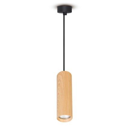 Brilagi - Lühter SELE 1xGU10/30W/230V must/tammepuidu kaunistus