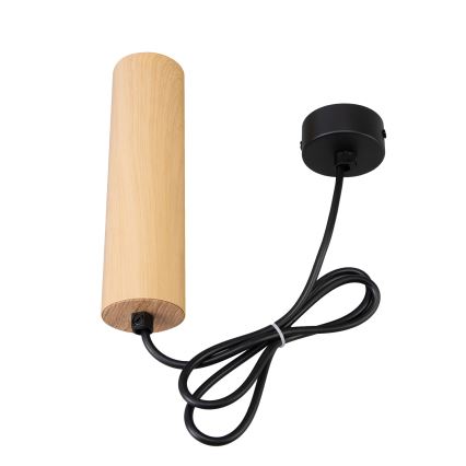 Brilagi - Lühter SELE 1xGU10/30W/230V must/tammepuidu kaunistus