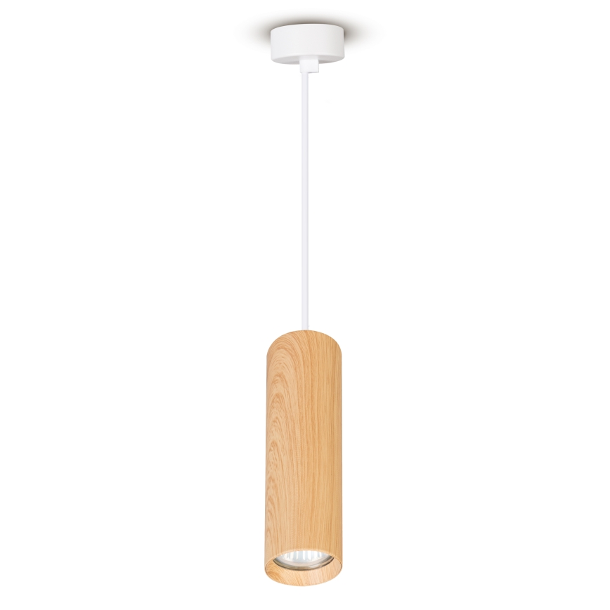Brilagi - Lühter SELE 1xGU10/30W/230V valge/tammepuidu kaunistus