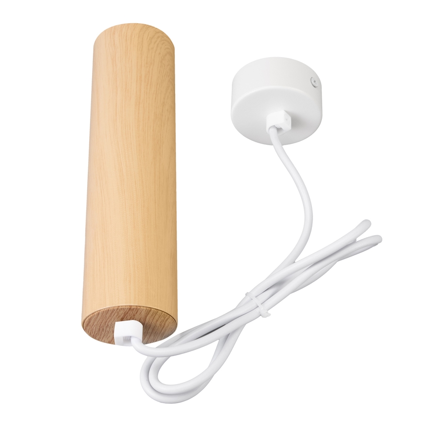 Brilagi - Lühter SELE 1xGU10/30W/230V valge/tammepuidu kaunistus