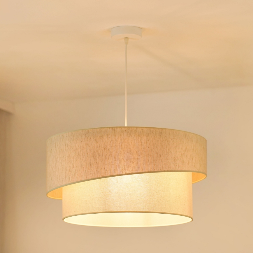 Brilagi - Lühter SHINE 1xE27/15W/230V d. 50 cm kreemikas