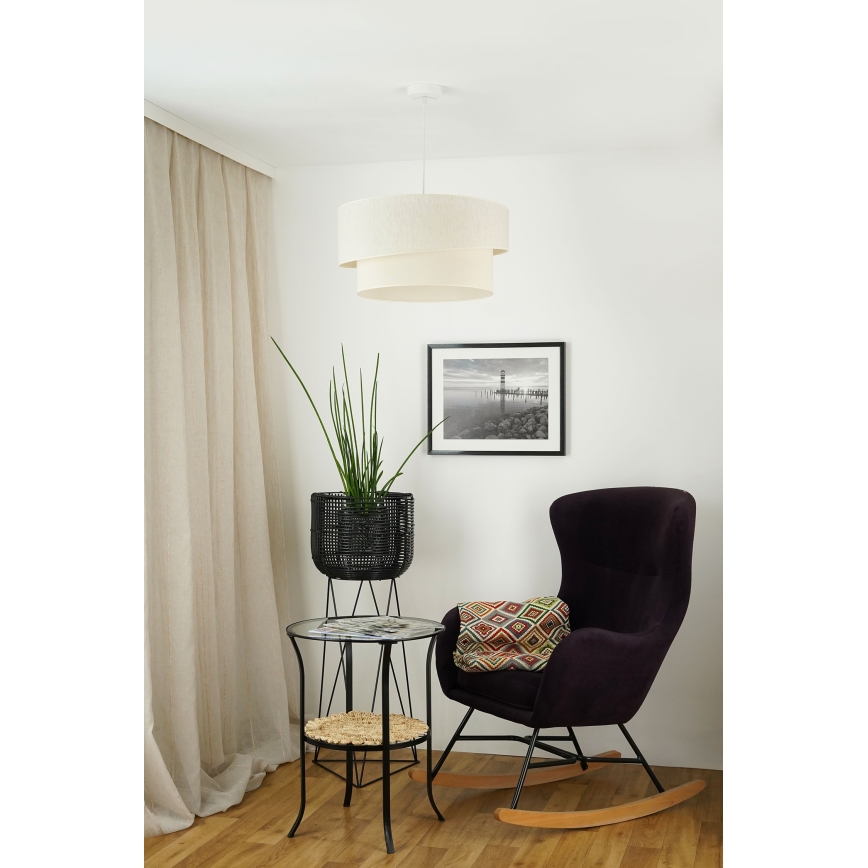 Brilagi - Lühter SHINE 1xE27/15W/230V d. 50 cm kreemikas