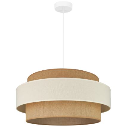 Brilagi - Lühter SPACE LIGHT 1xE27/15W/230V d. 50 cm beež/kreemikas