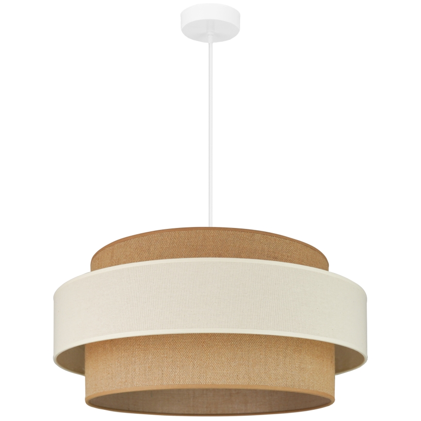Brilagi - Lühter SPACE LIGHT 1xE27/15W/230V d. 50 cm beež/kreemikas