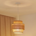 Brilagi - Lühter SPACE YUTE 1xE27/15W/230V d. 25 cm beež/valge
