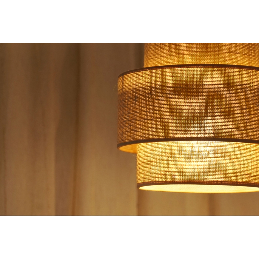 Brilagi - Lühter SPACE YUTE 1xE27/15W/230V d. 25 cm beež/valge
