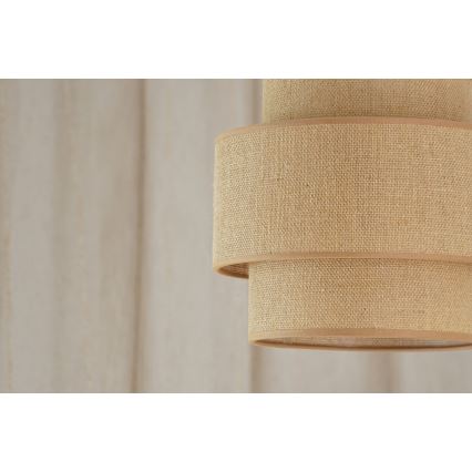 Brilagi - Lühter SPACE YUTE 1xE27/15W/230V d. 25 cm beež/valge