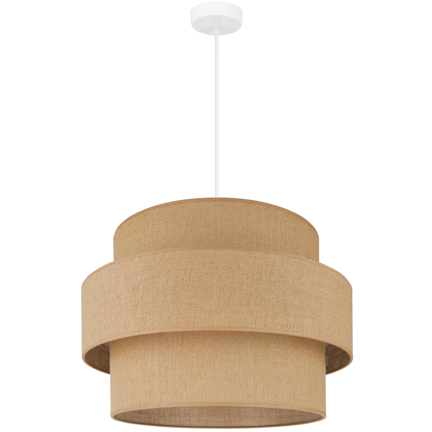 Brilagi - Lühter SPACE YUTE 1xE27/15W/230V d. 50 cm beež/valge