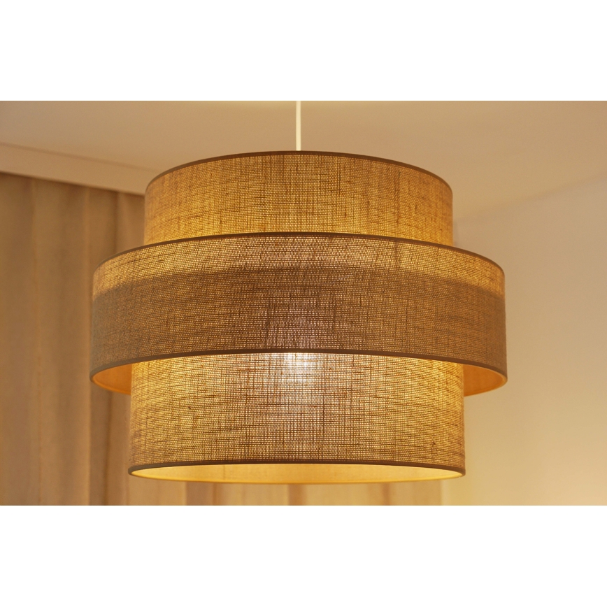 Brilagi - Lühter SPACE YUTE 1xE27/15W/230V d. 50 cm beež/valge