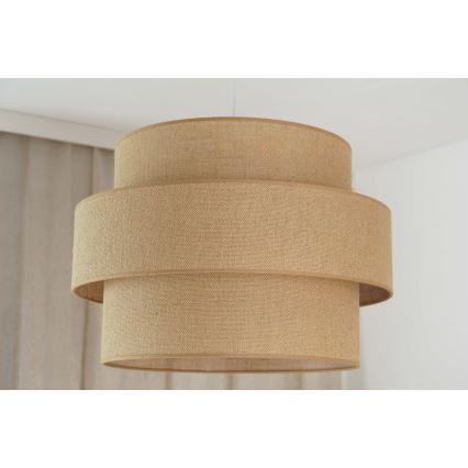 Brilagi - Lühter SPACE YUTE 1xE27/15W/230V d. 50 cm beež/valge