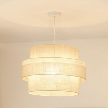 Brilagi - Lühter SPACE YUTE 1xE27/15W/230V d. 50 cm kreemikas/valge