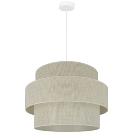 Brilagi - Lühter SPACE YUTE 1xE27/15W/230V d. 50 cm kreemikas/valge