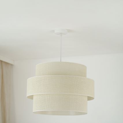 Brilagi - Lühter SPACE YUTE 1xE27/15W/230V d. 50 cm kreemikas/valge